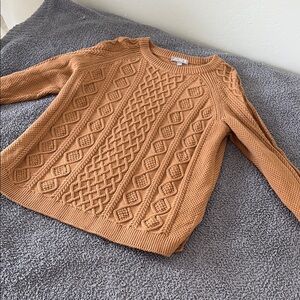 J.Crew Cable knit sweater